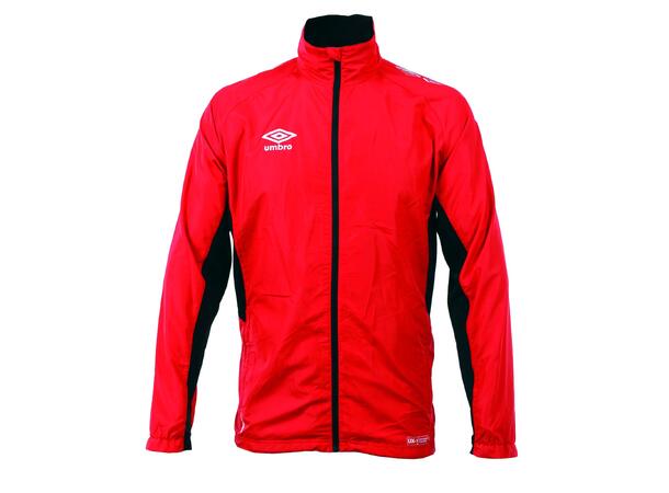 UMBRO UX-1 Woven Jkt Jr Röd/Vit 116 Vindjacka i microfiber 